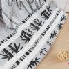 竹炭提花方巾